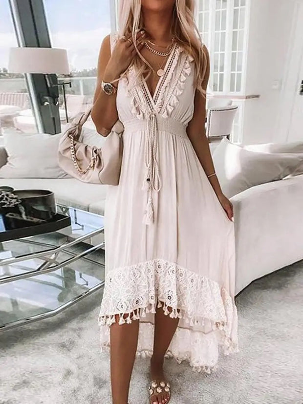 Cream Bianca dress