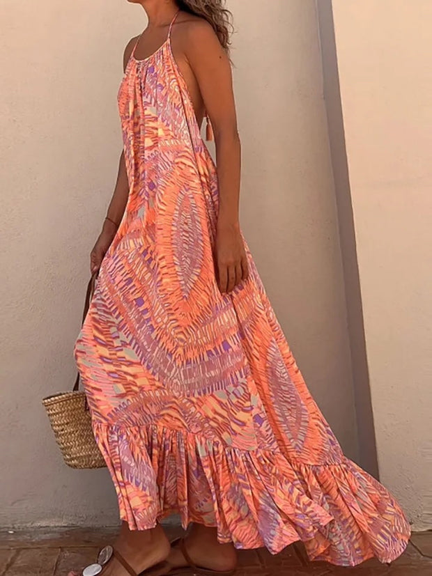 PRE ORDER Summer Sunrise Maxi dress