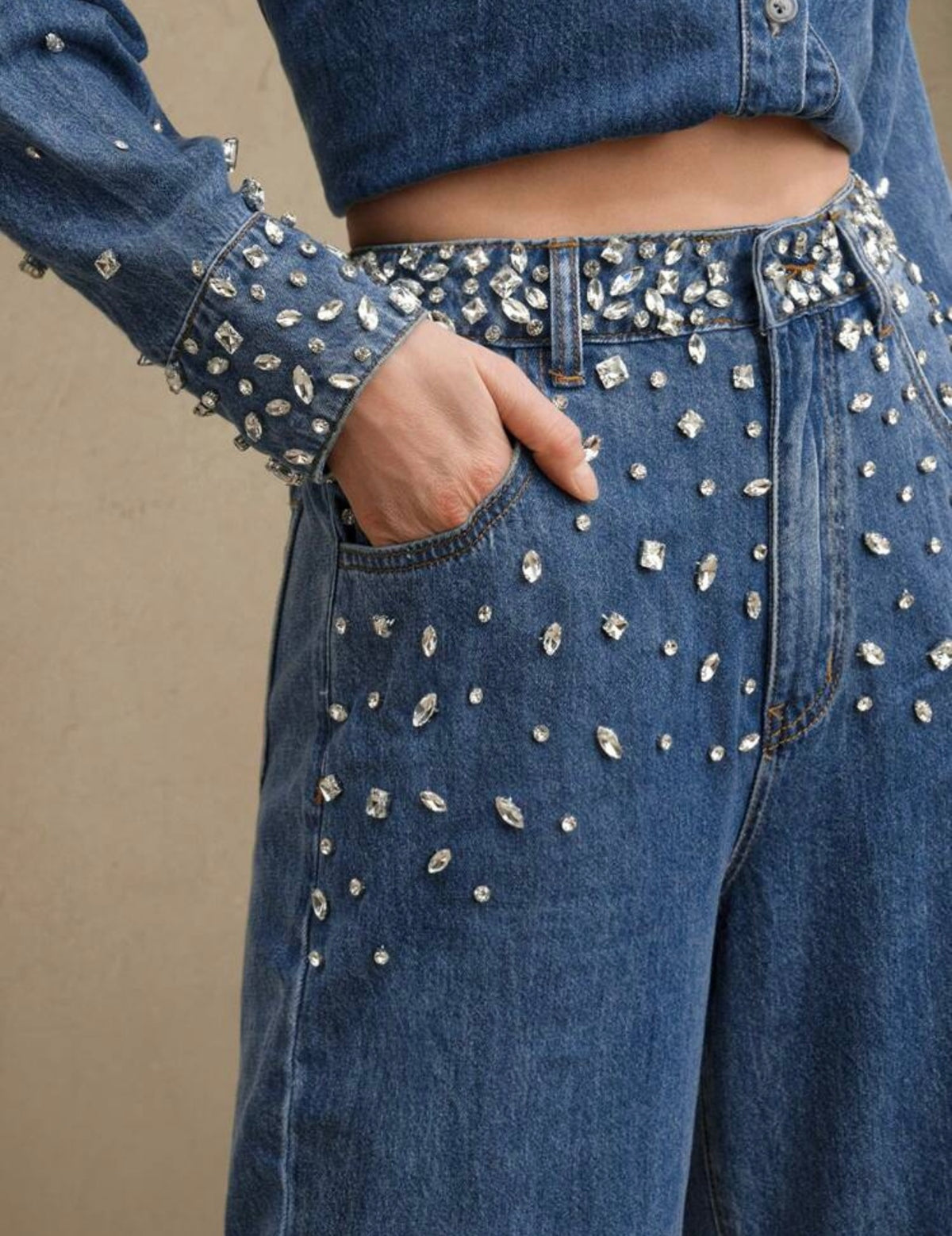 PRE ORDER Denim and diamonds Jeans