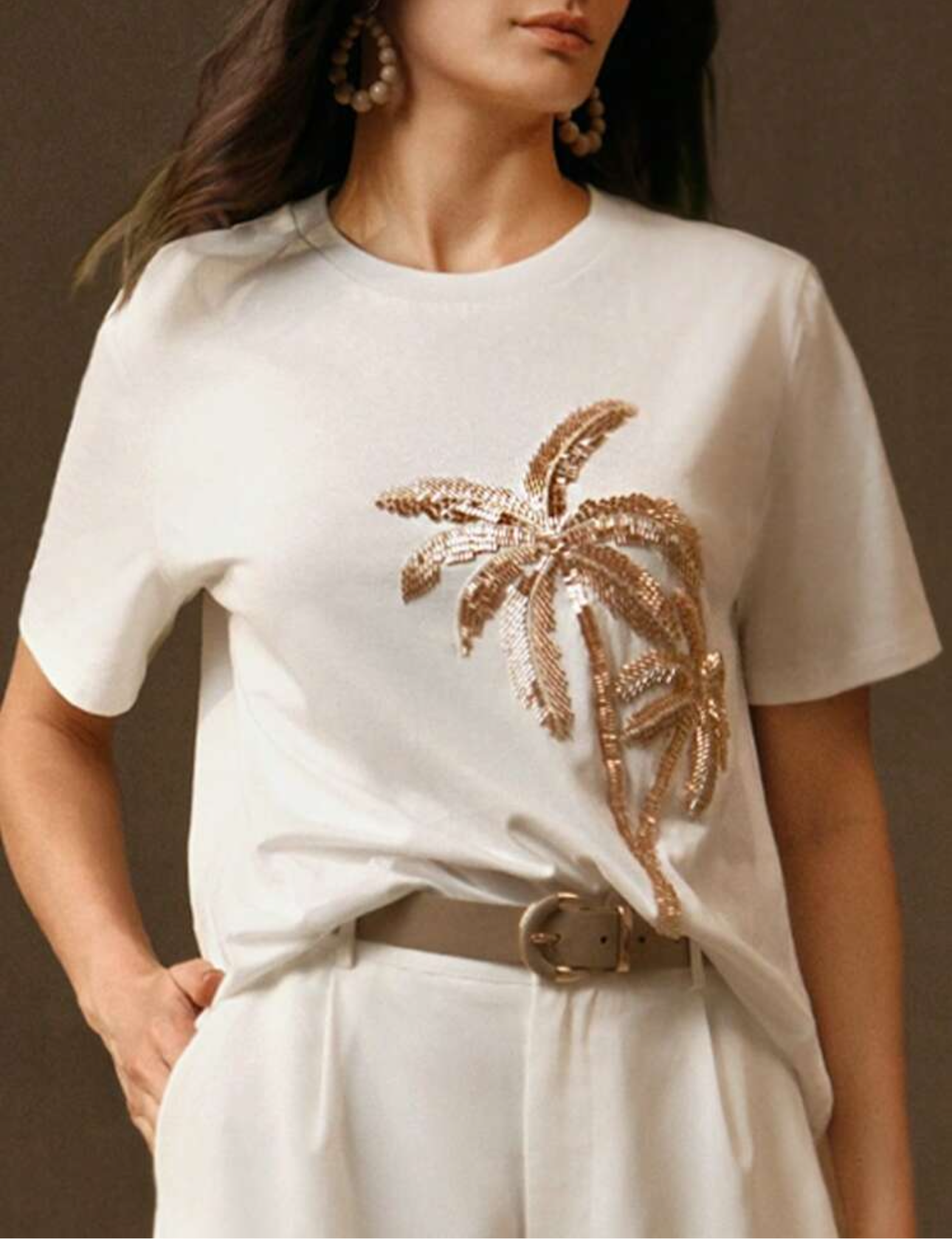 PRE ORDER Golden palm tee