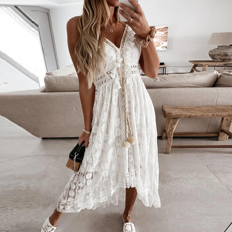 LACE GYPSY DRESS