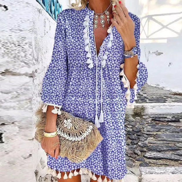 PRE ORDER Boho Trapeze Dress