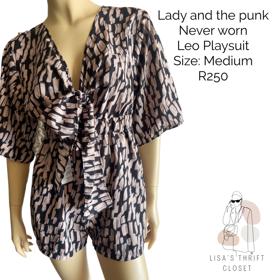 LADY AND THE PUNK LEO PLAYSUIT