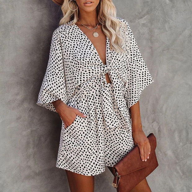 Black and white Playsuit